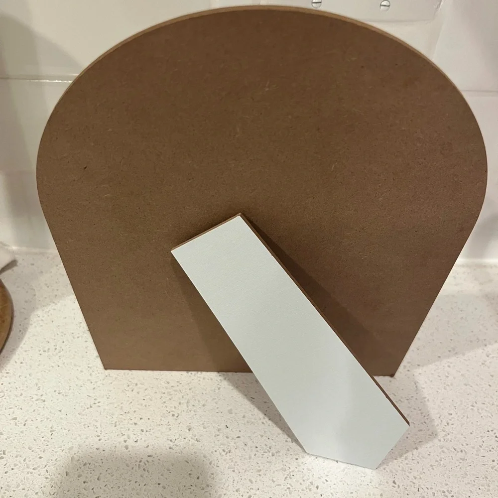 White Party Favor Sign